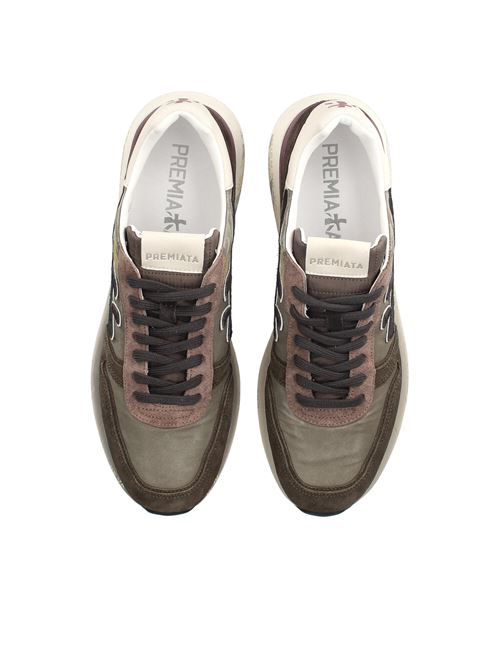 Sneakers in camoscio ecopelle e tessuto PREMIATA | MICK VAR7717